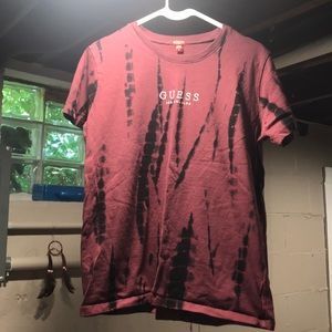 Unisex Guess Tie-dye T Shirt